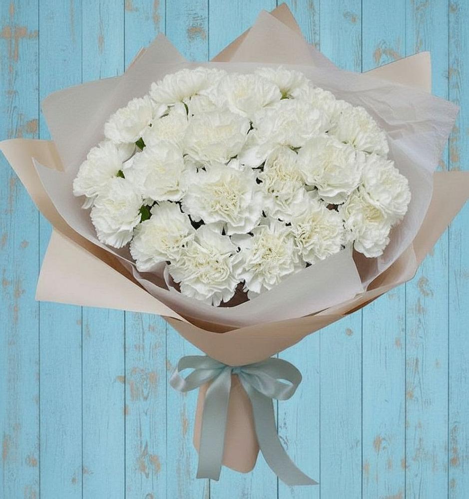 Букет цветов из: Гвоздики в Северном