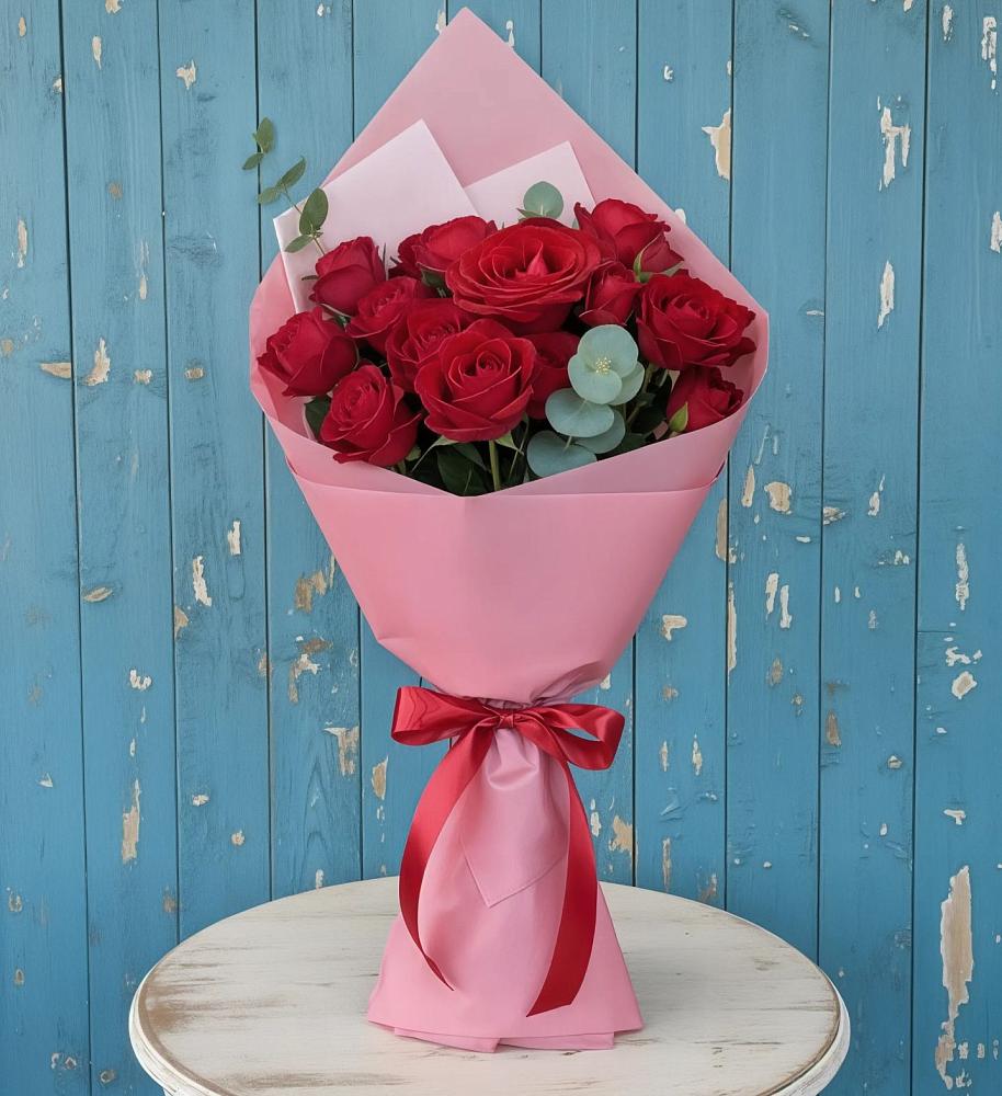 Букет цветов из: Розы в Северном