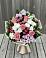 Букет цветов из: Альстромерии, Гвоздики, Розы и Хризантемы в Северном