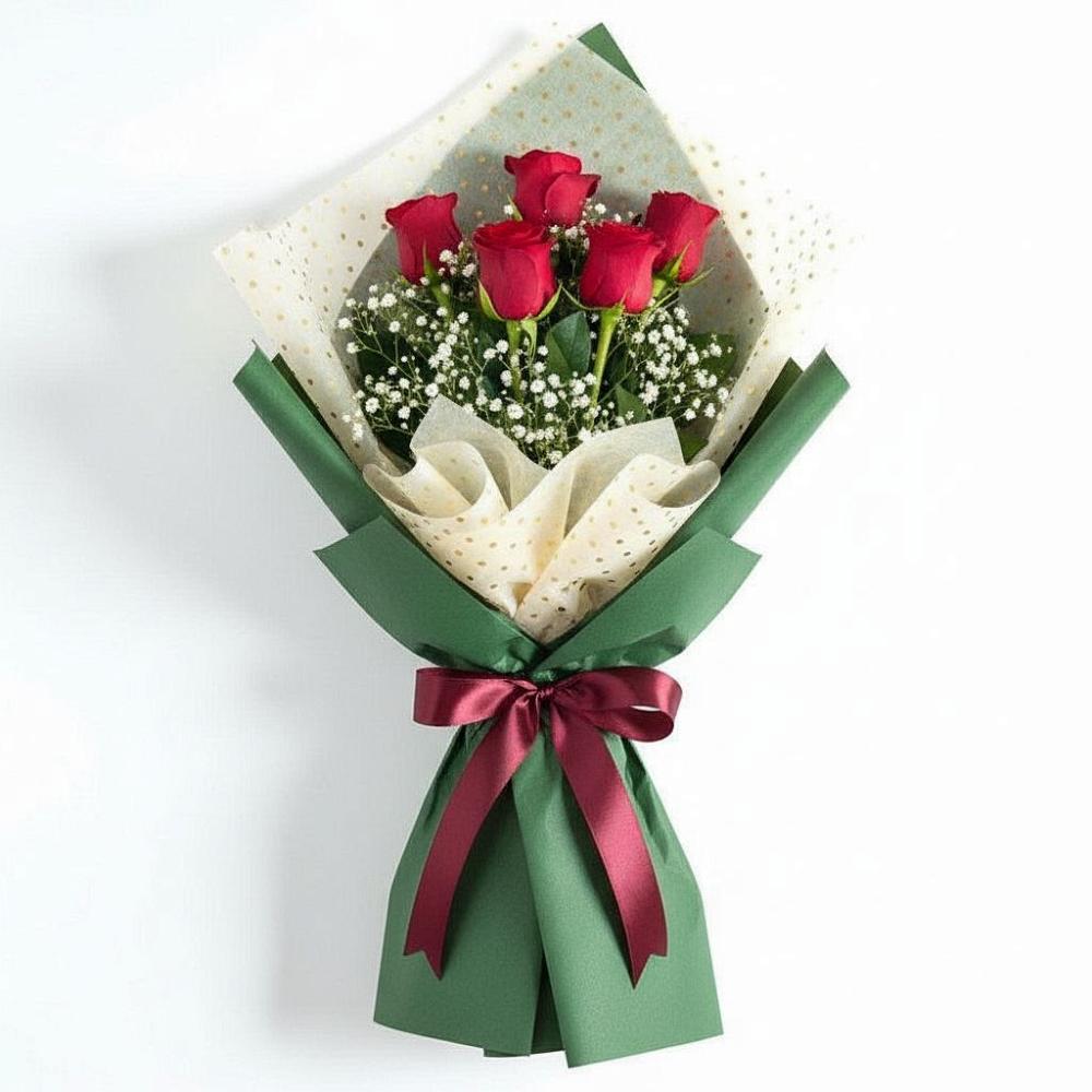 Букет цветов из: Розы в Северном