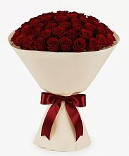 Букет 101 Бордовая роза Блэк Бакарра в Северном