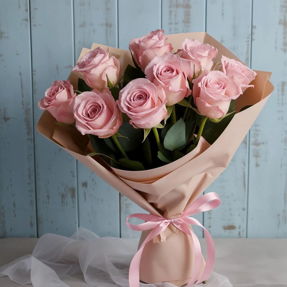 Букет цветов из: Розы в Северном