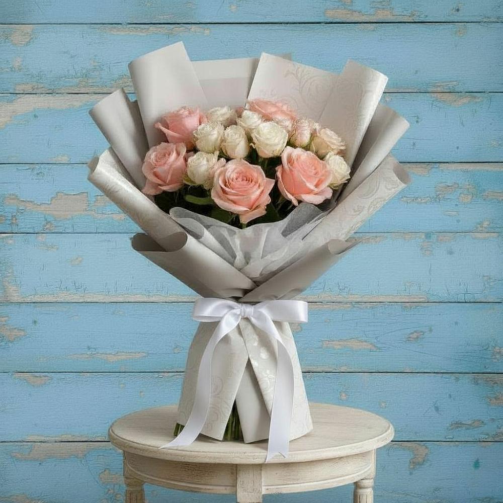 Букет цветов из: Розы в Северном