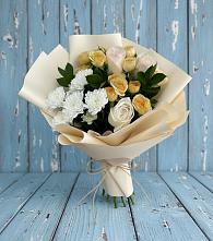 Букет цветов из:  Розы и Хризантемы в Северном