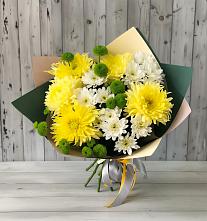 Букет цветов из:  Хризантемы в Северном
