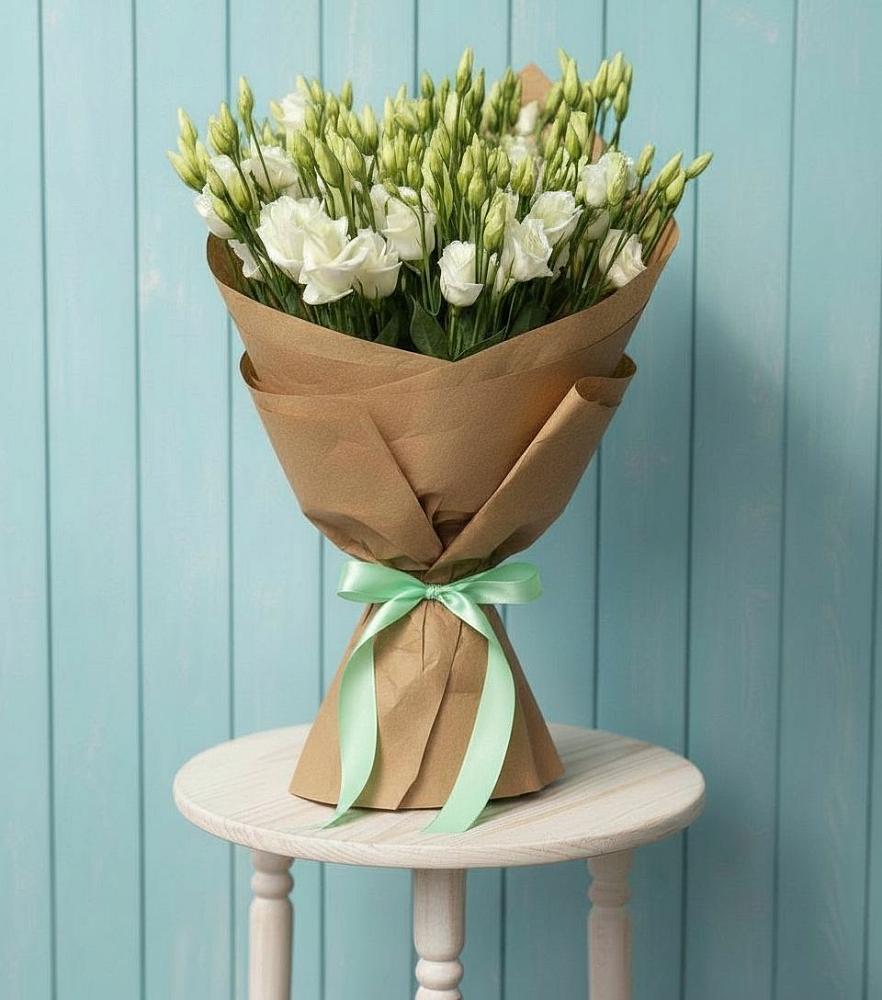 Букет цветов из: Лизиантусы в Северном