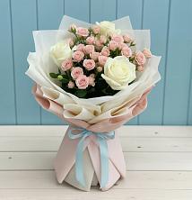 Букет цветов из:  Розы в Северном
