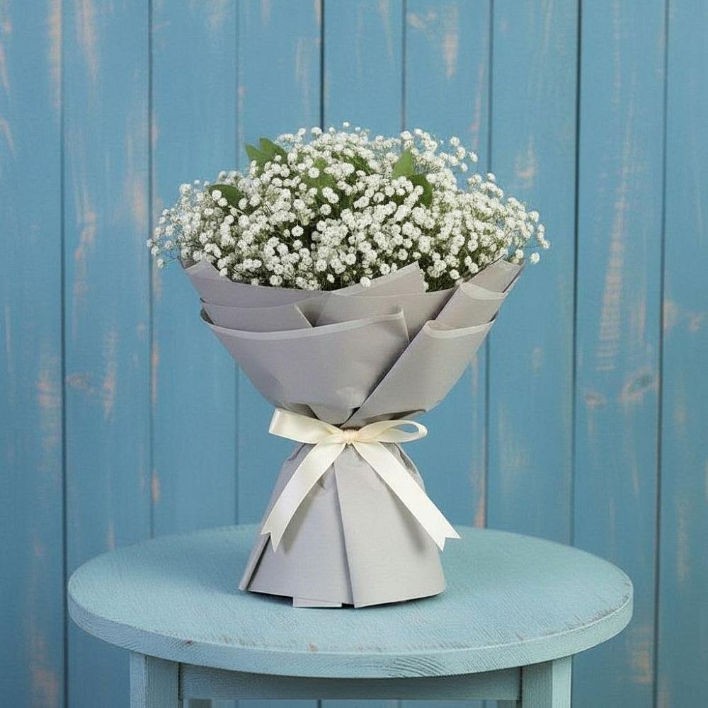 Букет цветов из: Гипсофила в Северном