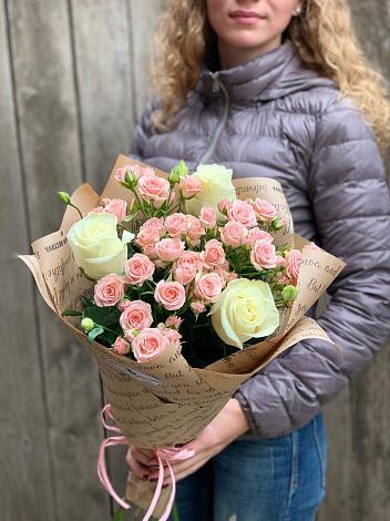 Букет цветов из: Розы в Северном