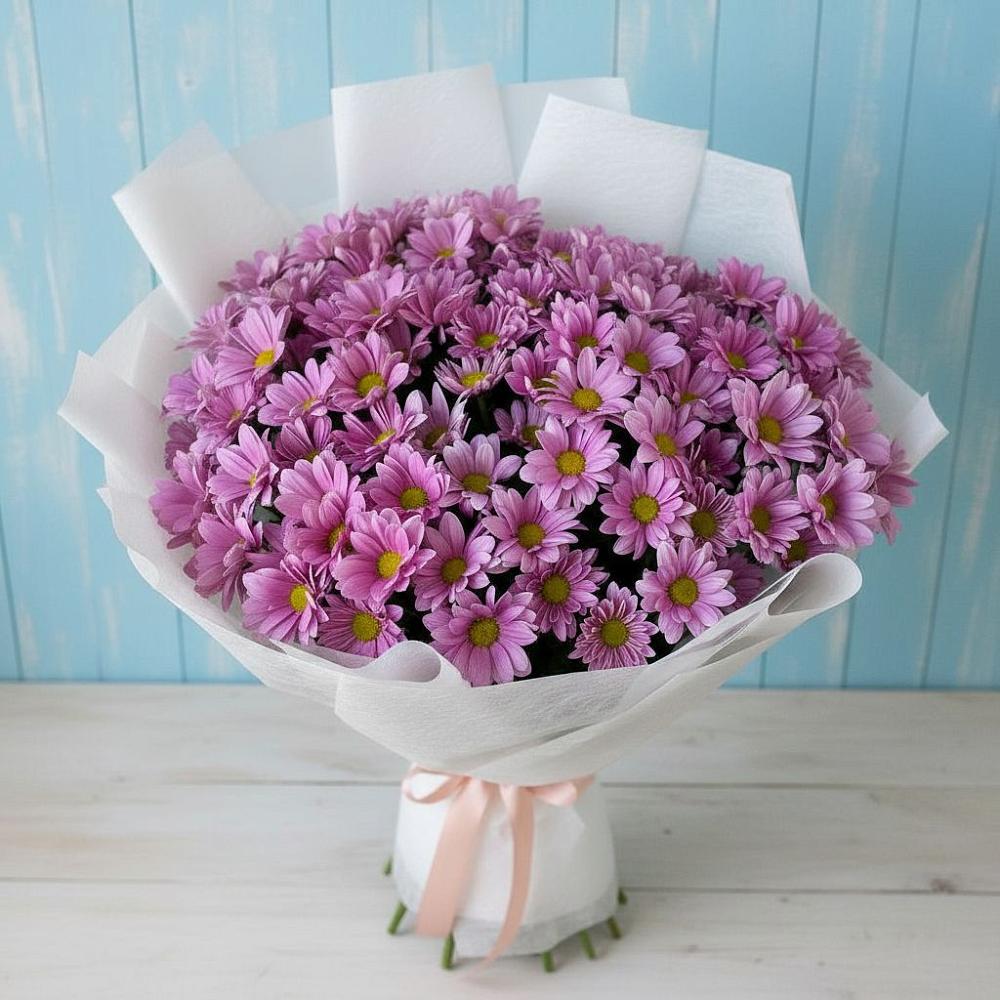 Букет цветов из: Хризантемы в Северном