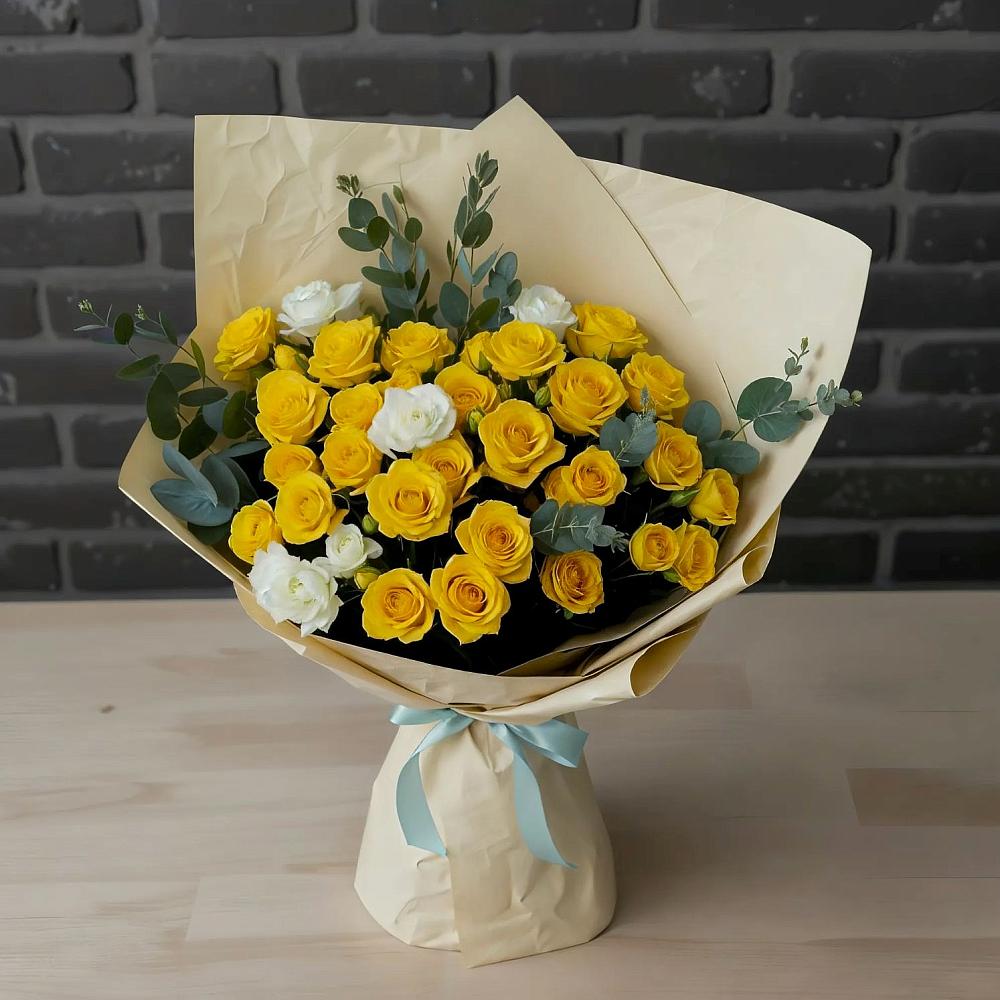 Букет цветов из: Розы в Северном