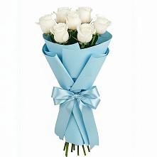 Букет 7 белых роз Проуд #REPLACE_PRED# Северном