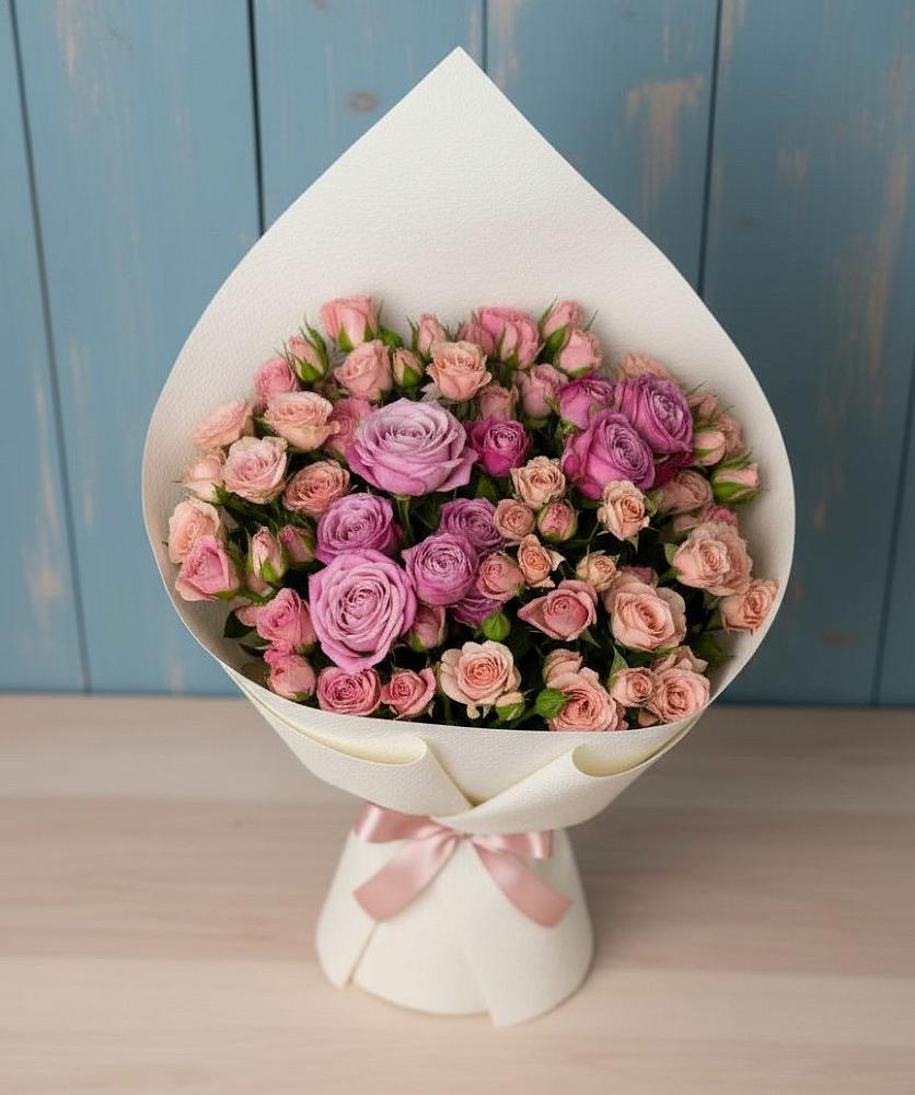 Букет цветов из: Розы в Северном