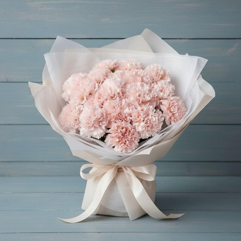 Букет цветов из: Гвоздики в Северном