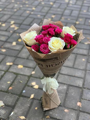 Букет цветов из: Розы в Северном