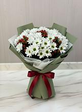 Букет цветов из:  Хризантемы в Северном