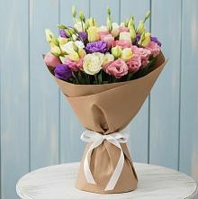 Букет цветов из:  Лизиантусы #REPLACE_PRED# Северном