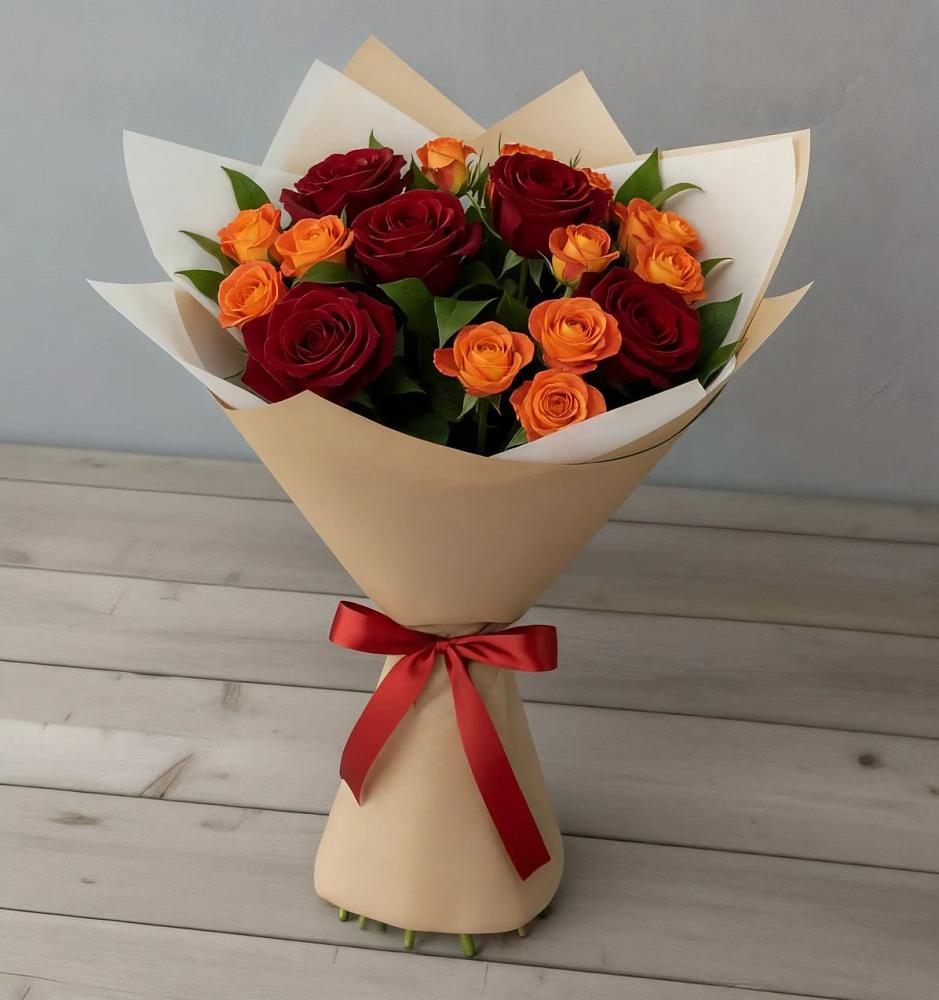 Букет Любовь и восторг в Северном