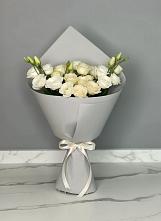 Букет цветов из:  Розы и Лизиантусы #REPLACE_PRED# Северном